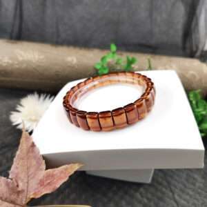 天然紅石榴手排