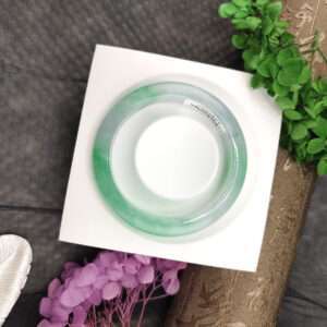 天然翡翠A貨手鐲18.3圍