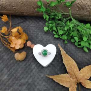 天然翡翠A貨綠戒