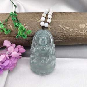 天然翡翠A貨玻璃種觀音