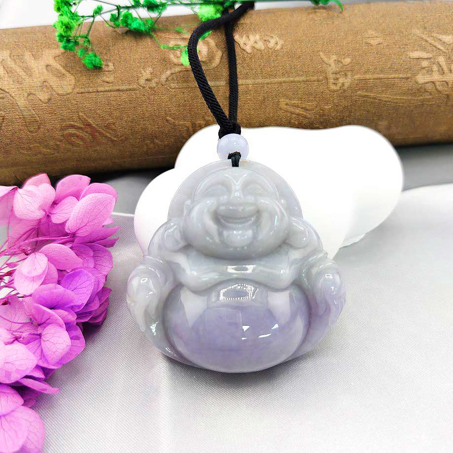 翡翠A貨紫羅蘭佛公