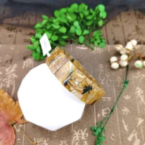 天然招財鈦晶花手排