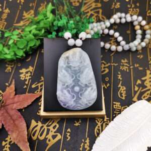 紫羅蘭翡翠五龍牌