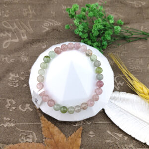 馬卡龍天然碧璽糖果手珠