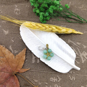 天然翡翠A貨大衛五行星墜