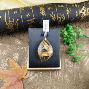 頂級天然鈦晶粗版絲墜22.8