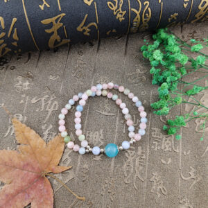 摩根+天河石設計款手串