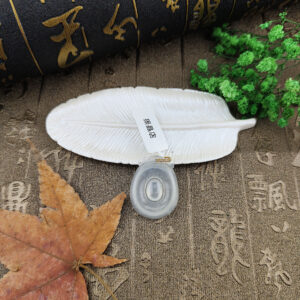 天然翡翠玻璃種如意墜