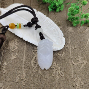 天然翡翠A貨家財萬貫掛件