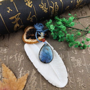 天然頂級藍蘊光彩拉長石11.19g