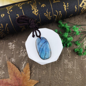 天然頂級彩蘊光彩拉長石14.4g