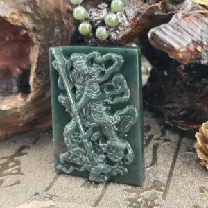 和田玉三太子墜