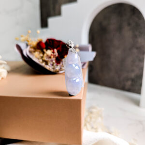 天然翡翠A貨福豆吊墜