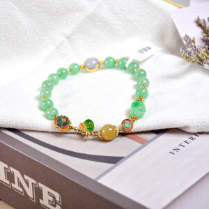 天然A貨翡翠手珠足金0.793錢