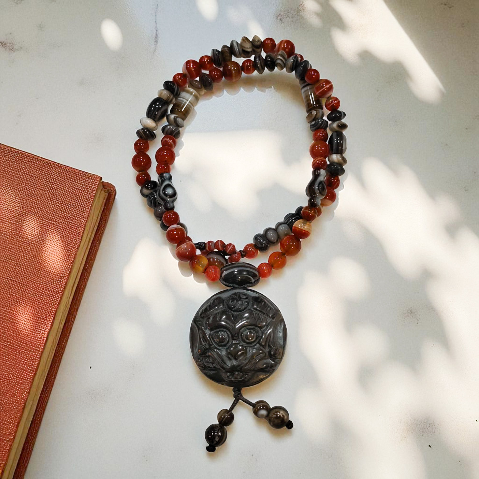 天然瑪瑙財源天眼天珠» 振晶店翡翠珠寶