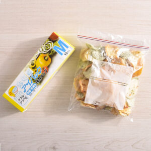 日本密封夾鏈保鮮袋食物分裝袋 M號